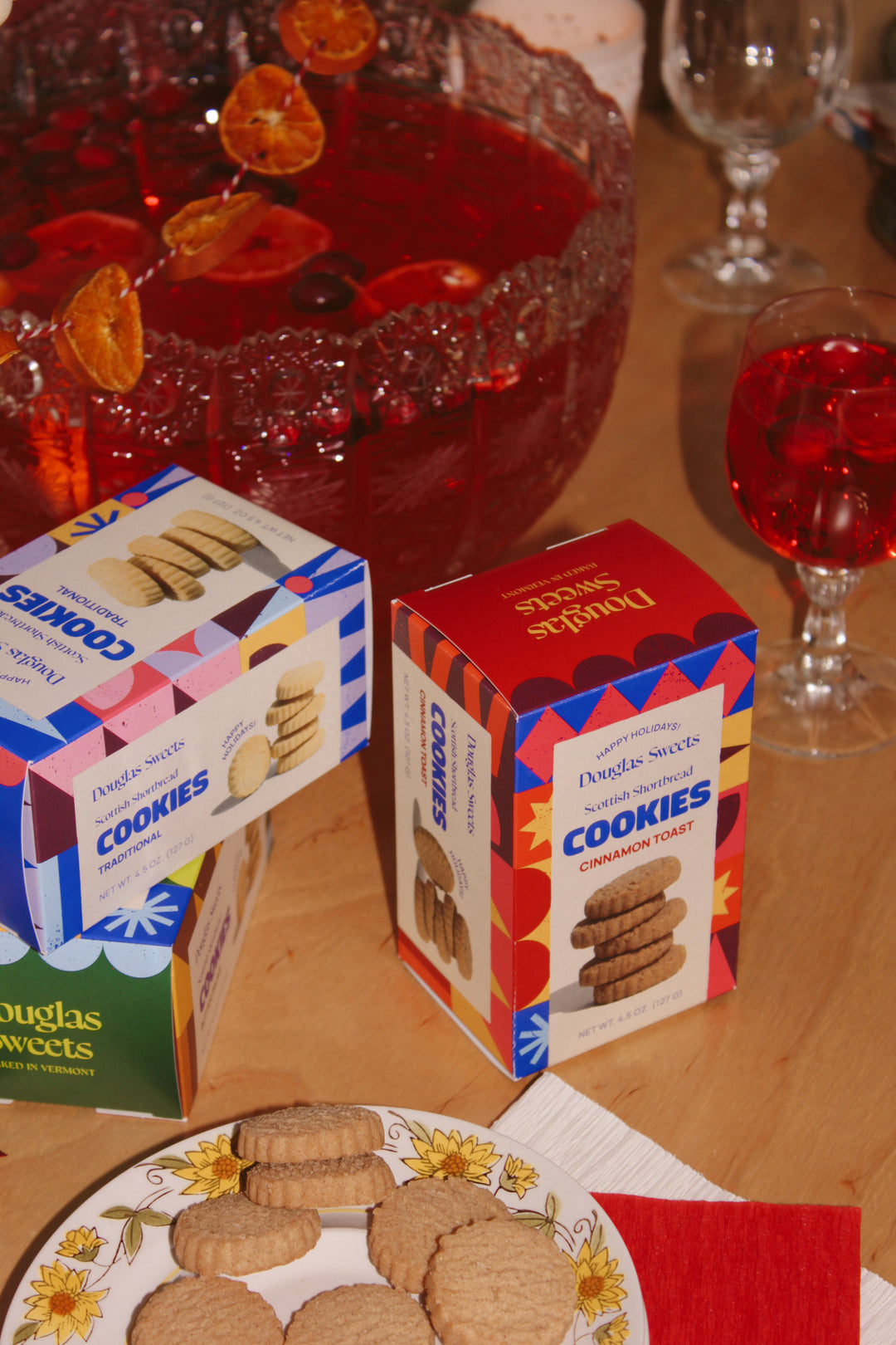 Holiday Cinnamon Toast Shortbread Box