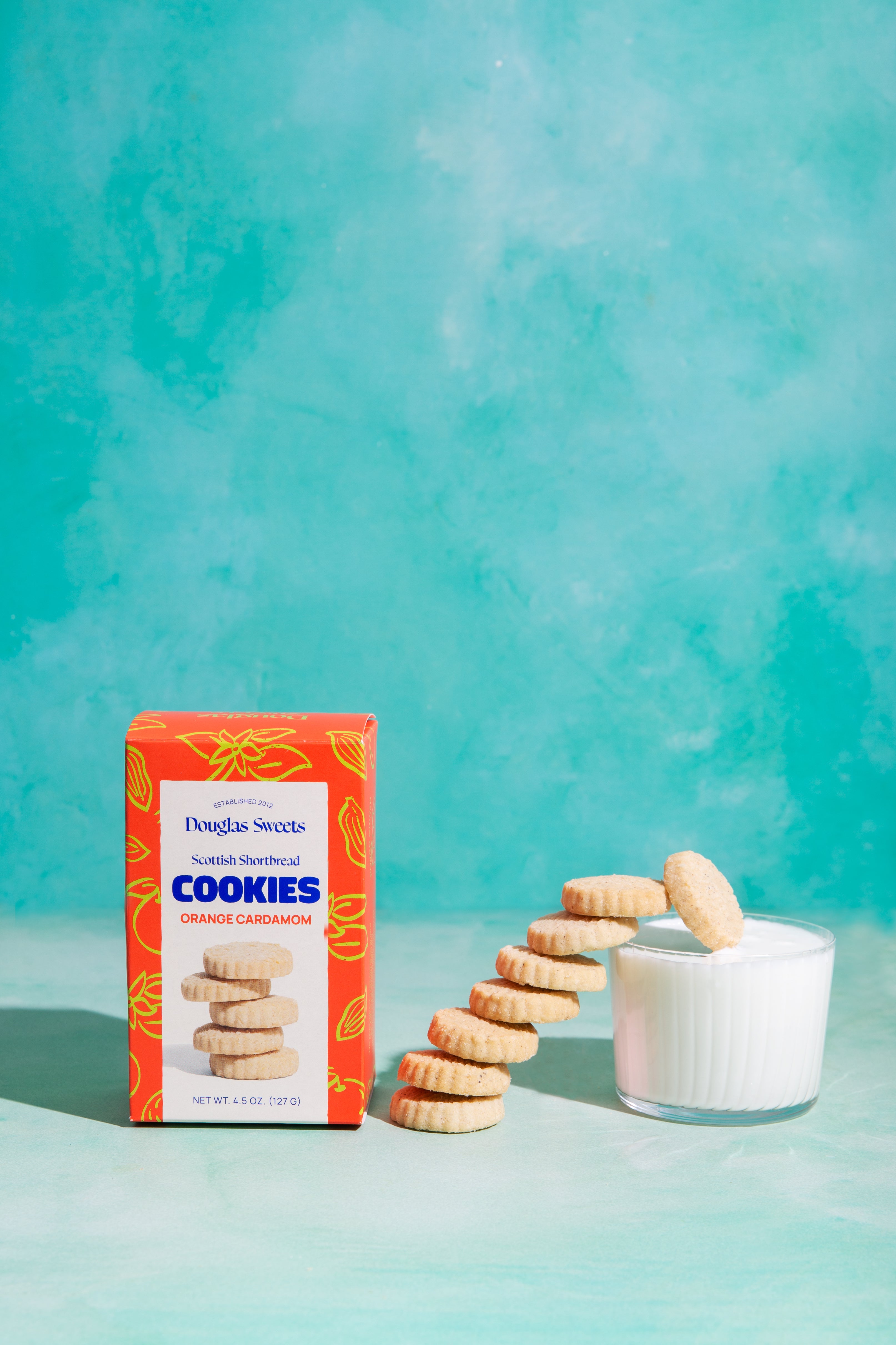 Orange Cardamom Shortbread