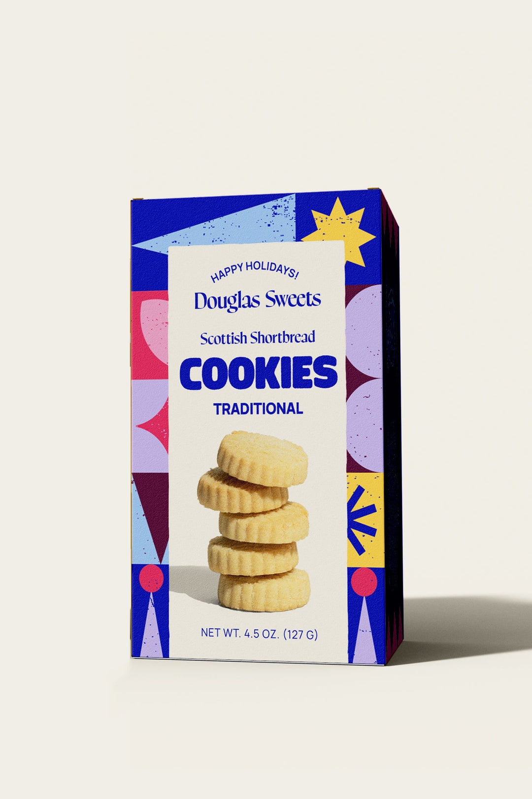 Holiday Traditional Shortbread Box