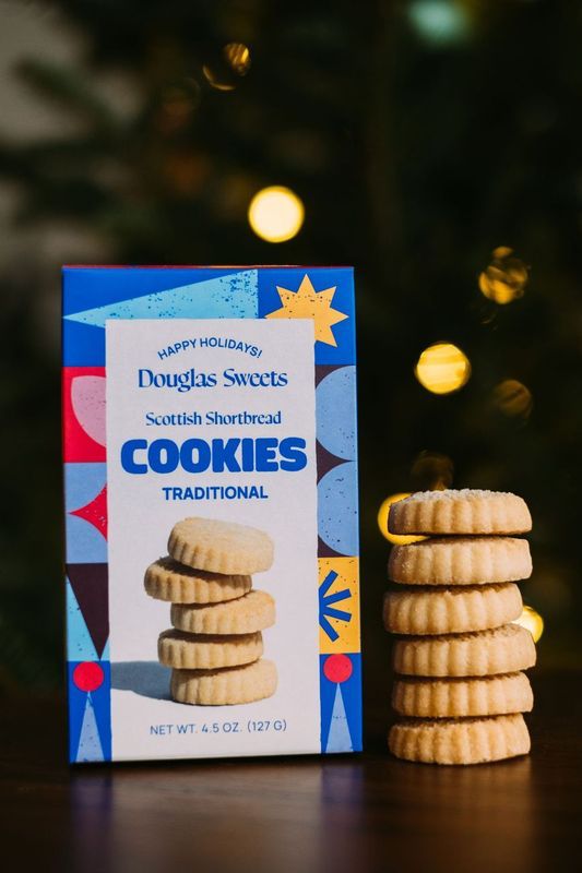 Holiday Traditional Shortbread Box