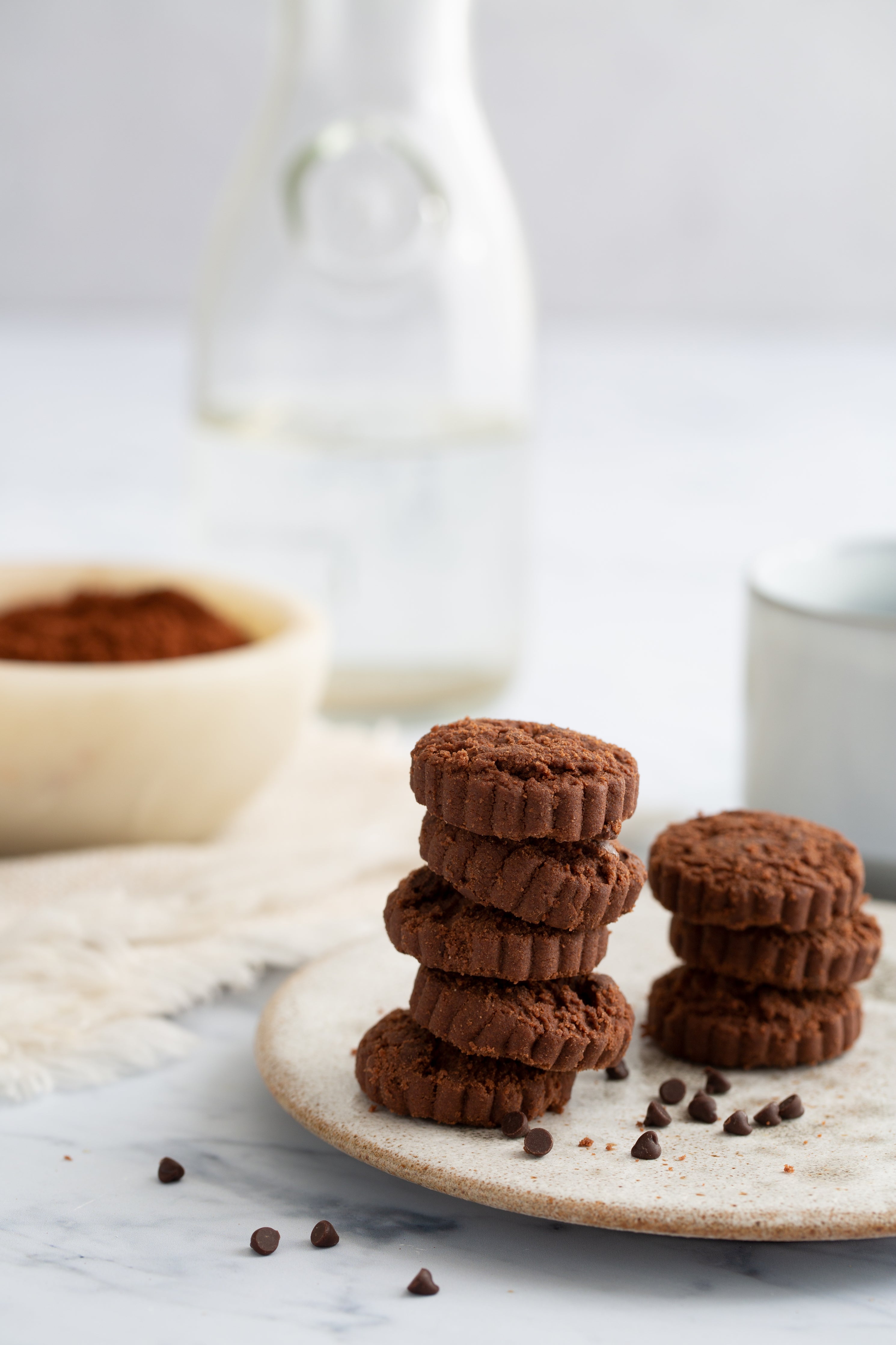 Douglas Sweets Double Dark Chocolate Chip Shortbread