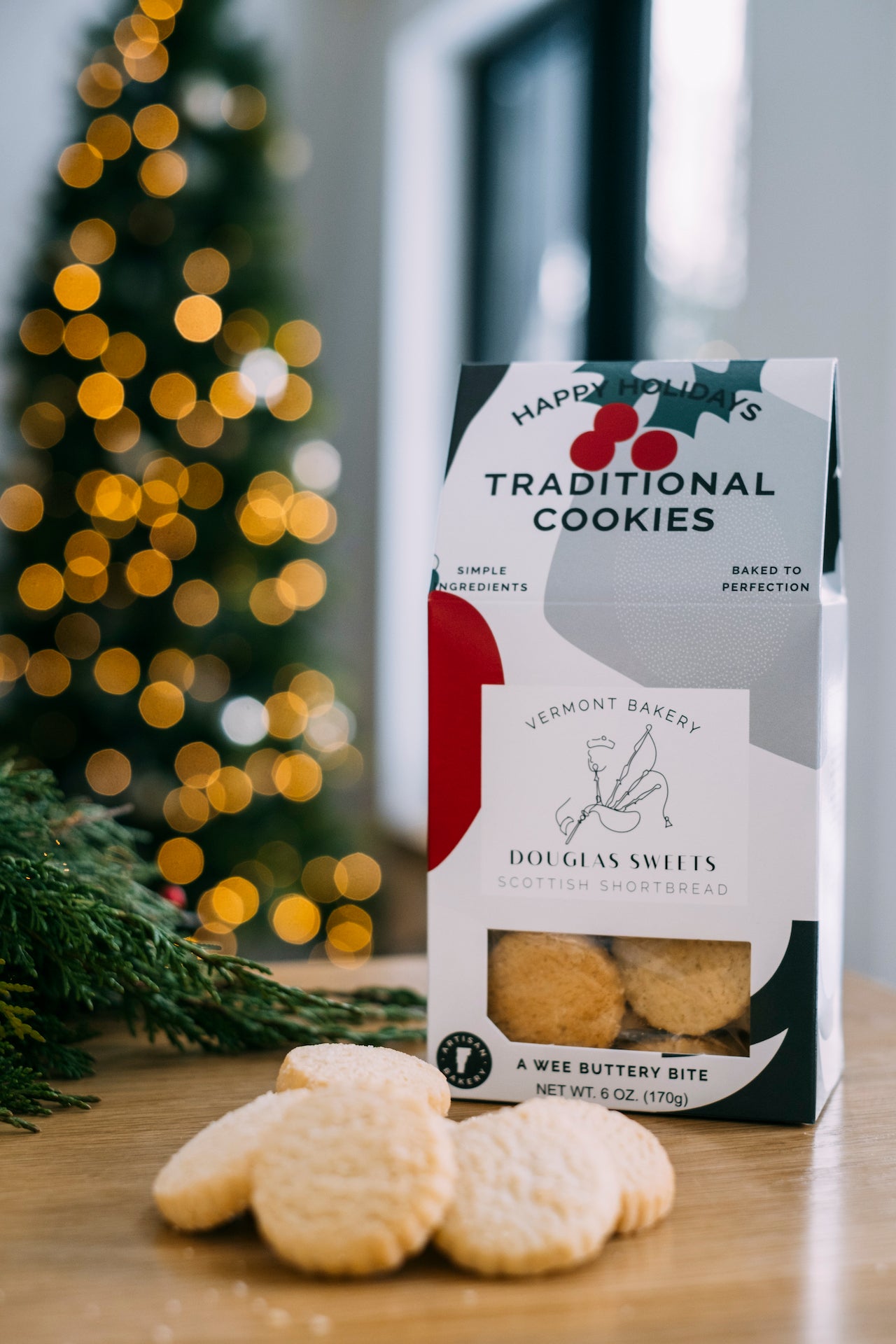 Traditional Shortbread Holiday Box